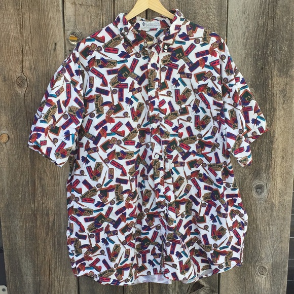 columbia dad shirt
